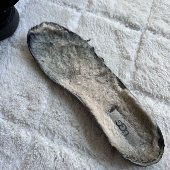 Ugg | Black 1009250 Abree Short Boots | Size 8 - Picture 10 of 13